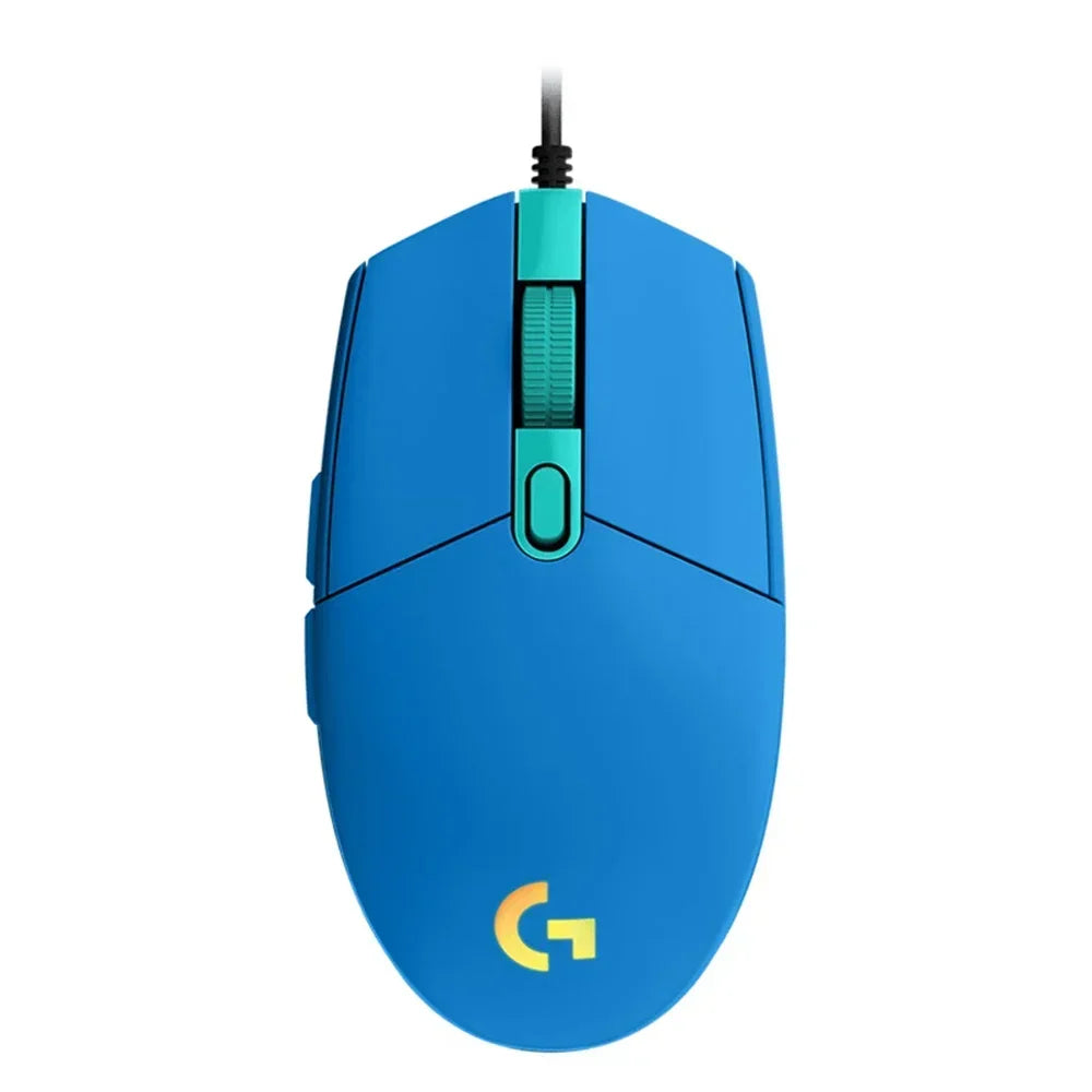 Original Logitech Gaming Mouse G203 Prodigy USB Type A 8000 DPI PC / Mac / Laptop Laptop Accessories Mouse