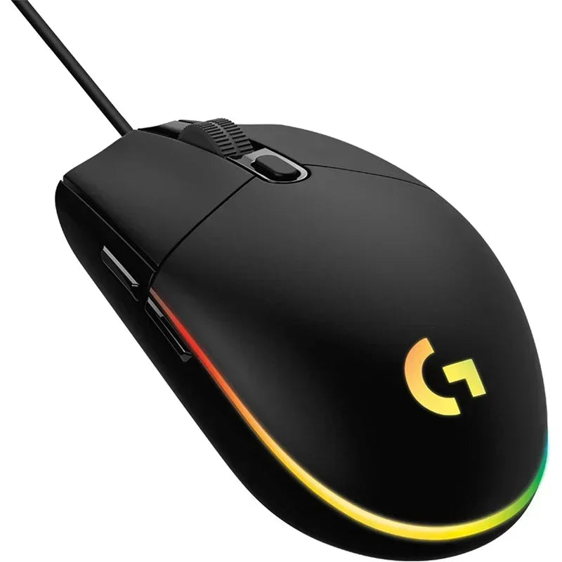Original Logitech Gaming Mouse G203 Prodigy USB Type A 8000 DPI PC / Mac / Laptop Laptop Accessories Mouse
