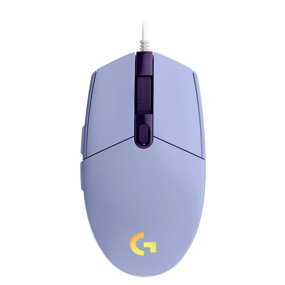 Original Logitech Gaming Mouse G203 Prodigy USB Type A 8000 DPI PC / Mac / Laptop Laptop Accessories Mouse